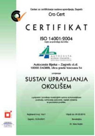 Iso certifikat 14001